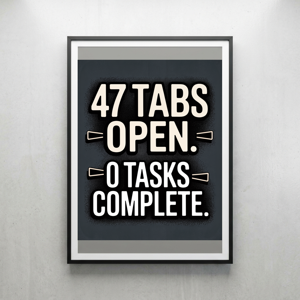 Too Many Tabs Open