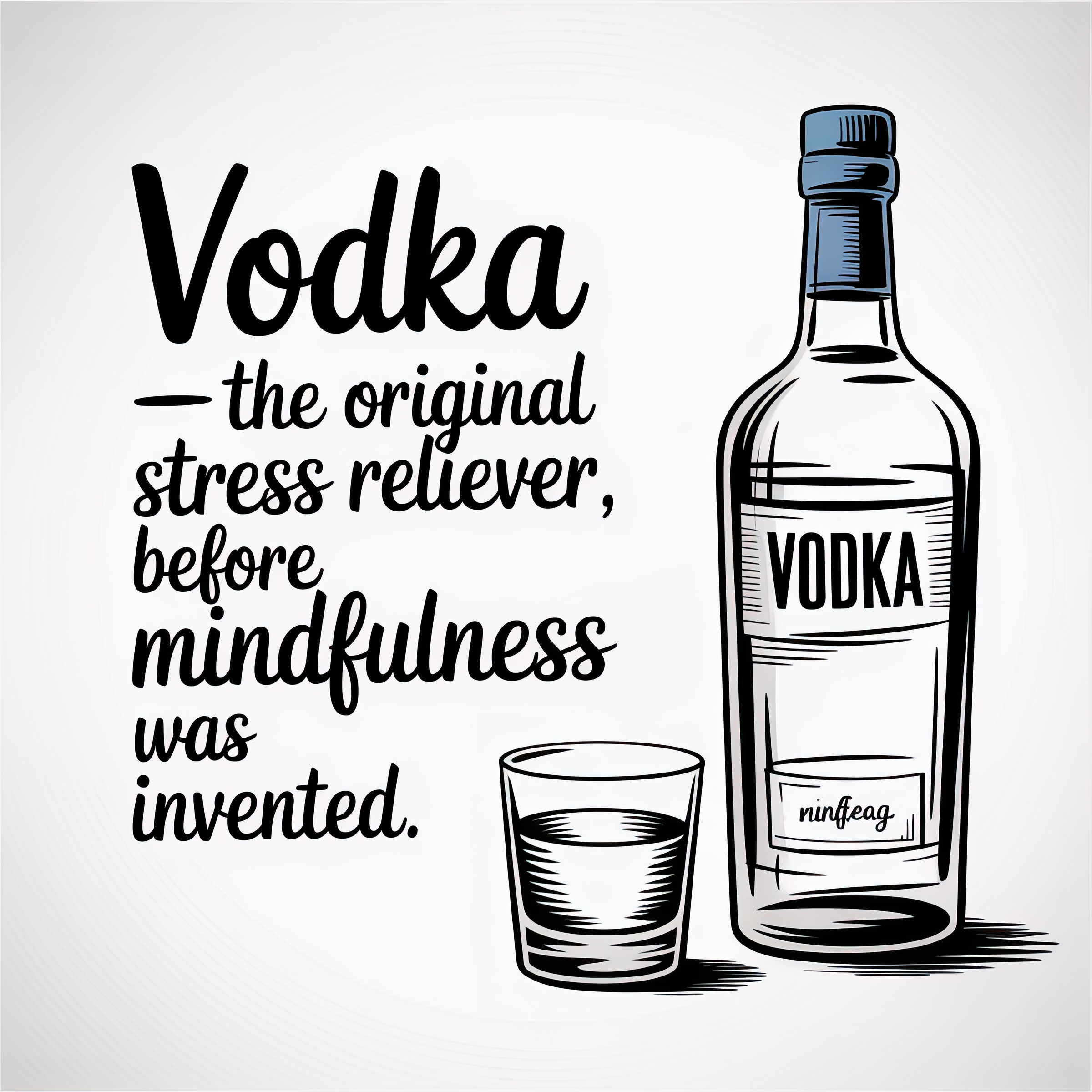 Vodka the Original Stress Reliever