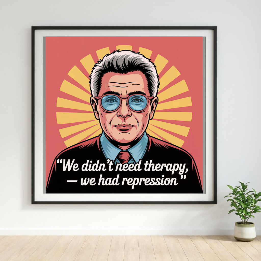 We Didn't Need Therapy We Had Repression