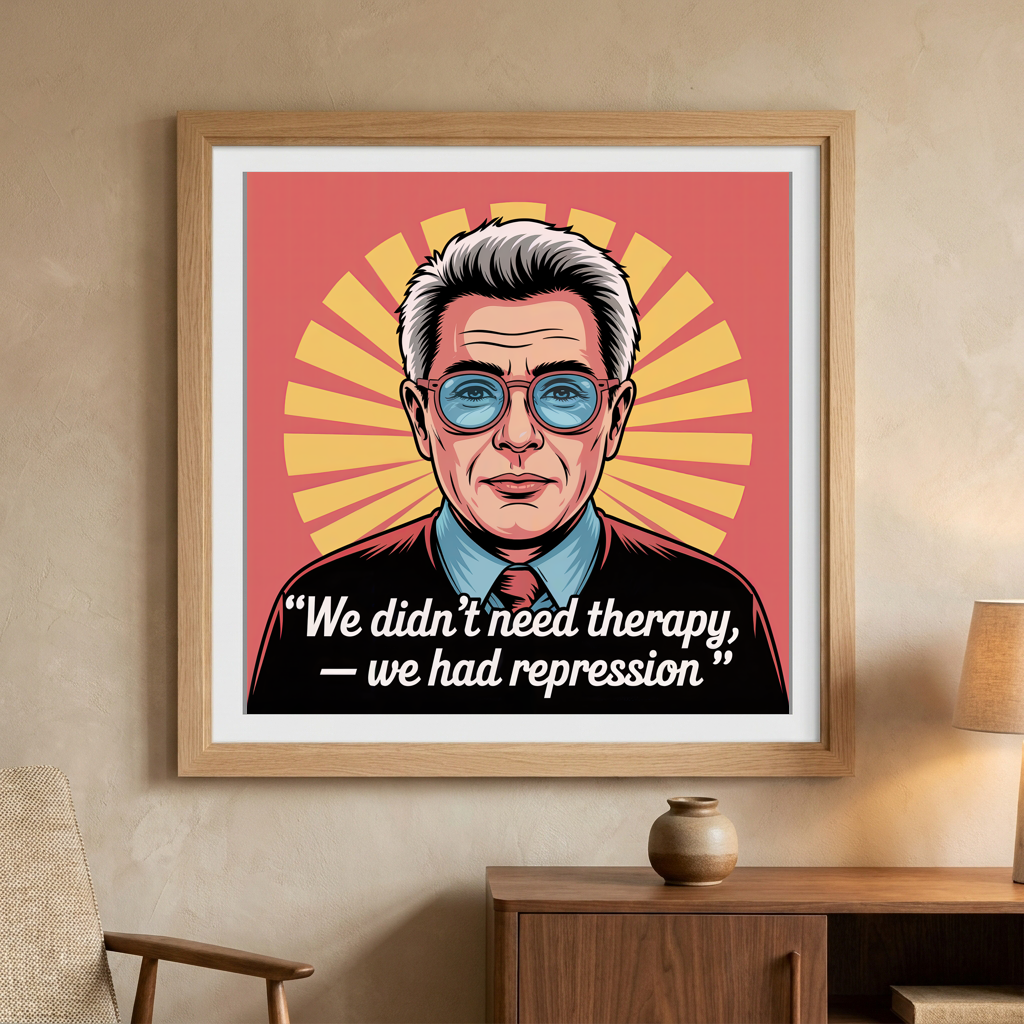 We Didn't Need Therapy We Had Repression