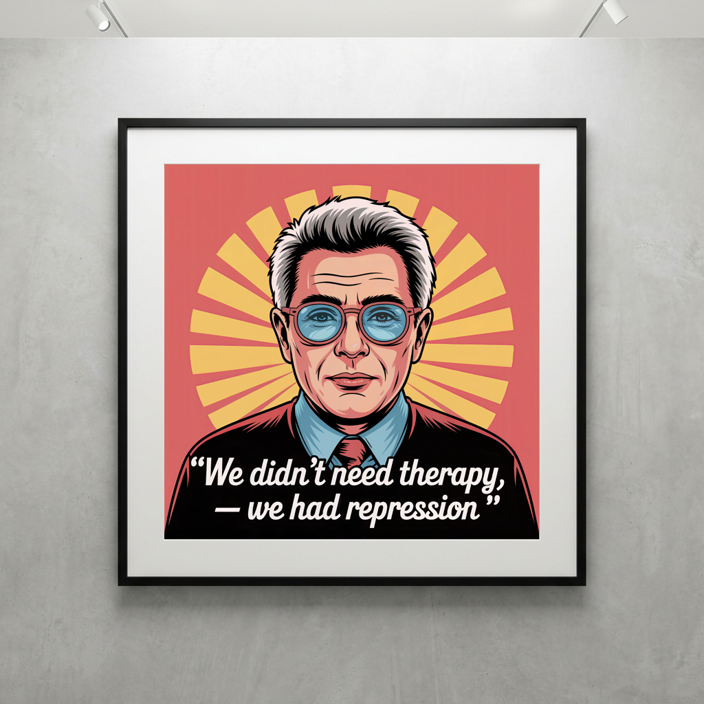 We Didn't Need Therapy We Had Repression