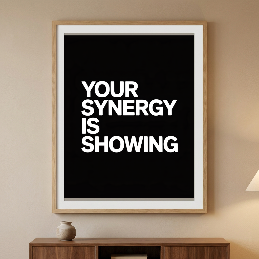 Your Synergy is Showing
